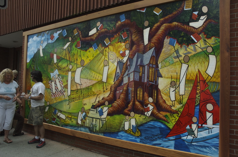 Howland Library Mural