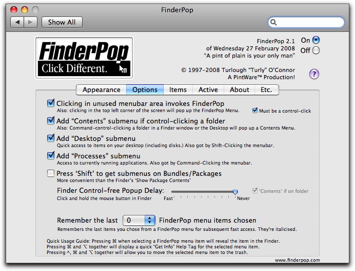 Get FinderPop!