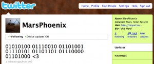 Mars Phoenix says goodbye.